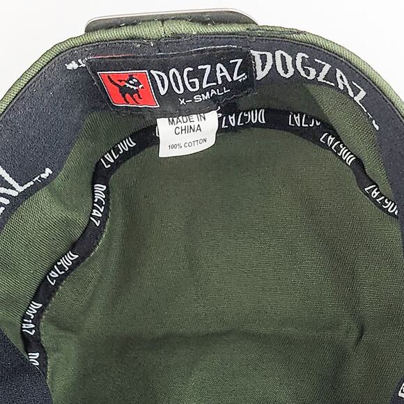 Military Style Hat for Men Dogzaz The Cap With A Cause Green Size Extra Small - Picture 6 of 7